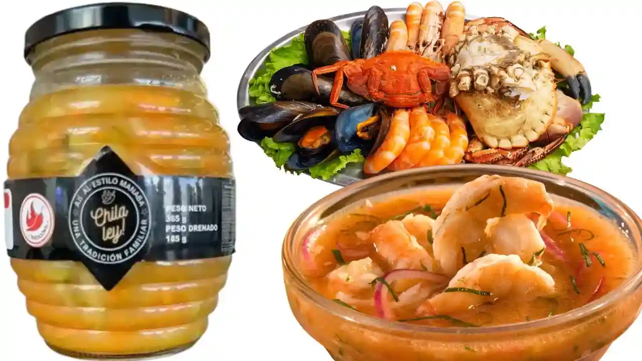 mariscos con ají chilaley
