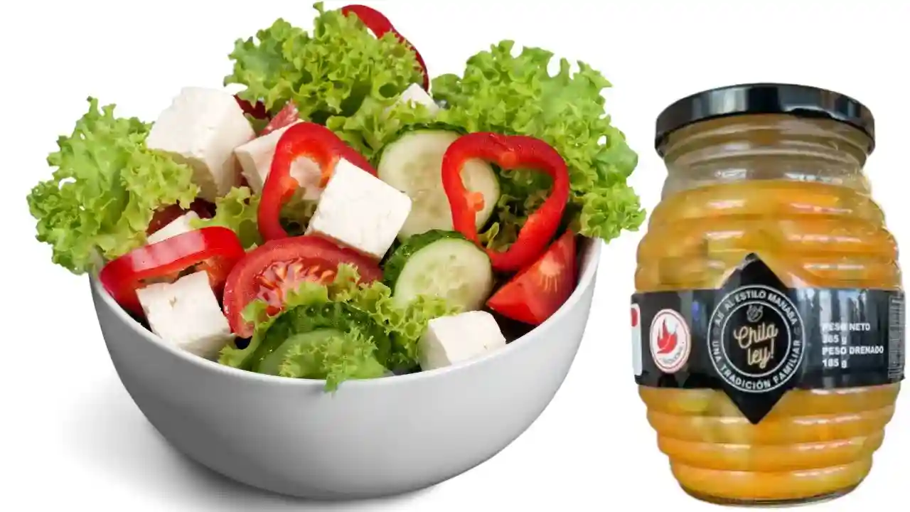 ensalada con ají chilaley
